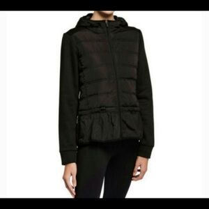 Bcbgmaxazria peplum puffer, gently used condition